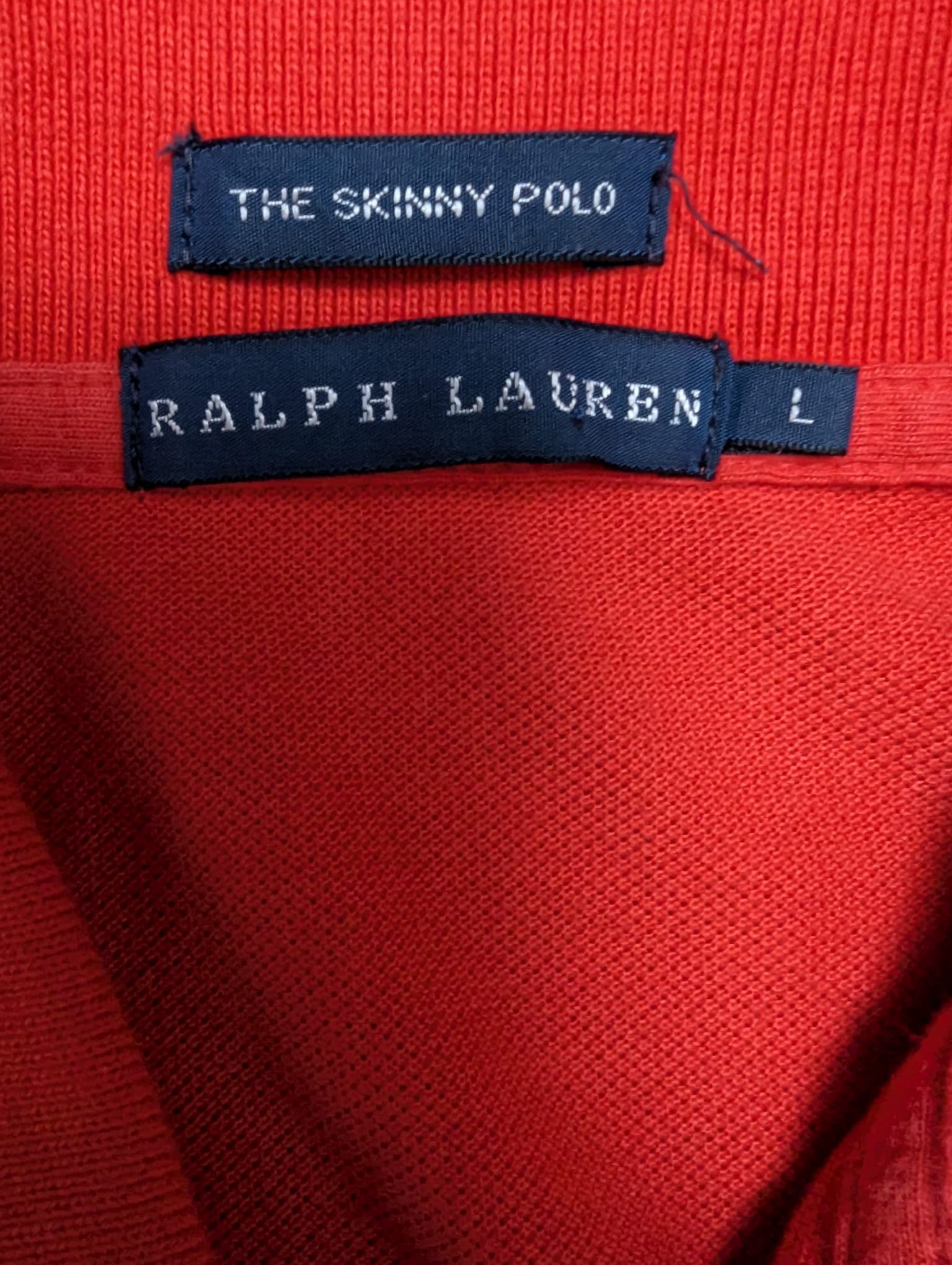 Ralph Lauren ' The skinny polo' size L - Image 3